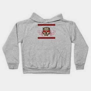 Skull with celtic knot Kids Hoodie